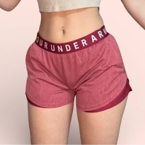 Under Armour Burgundy Athletic Shorts
